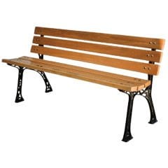 Castora Ahşap Döküm Ayaklı Bahçe Bankı