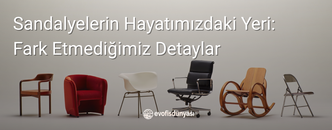 Sandalyelerin Hayatımızdaki Yeri: Fark Etmediğimiz Detaylar