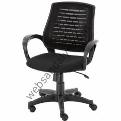 Monessa Siyah Fileli Çalışma Koltuğu