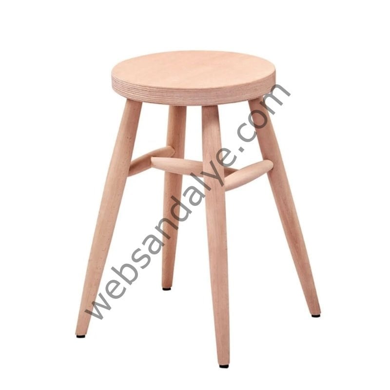 Sumrey Ham Ahşap Tabure