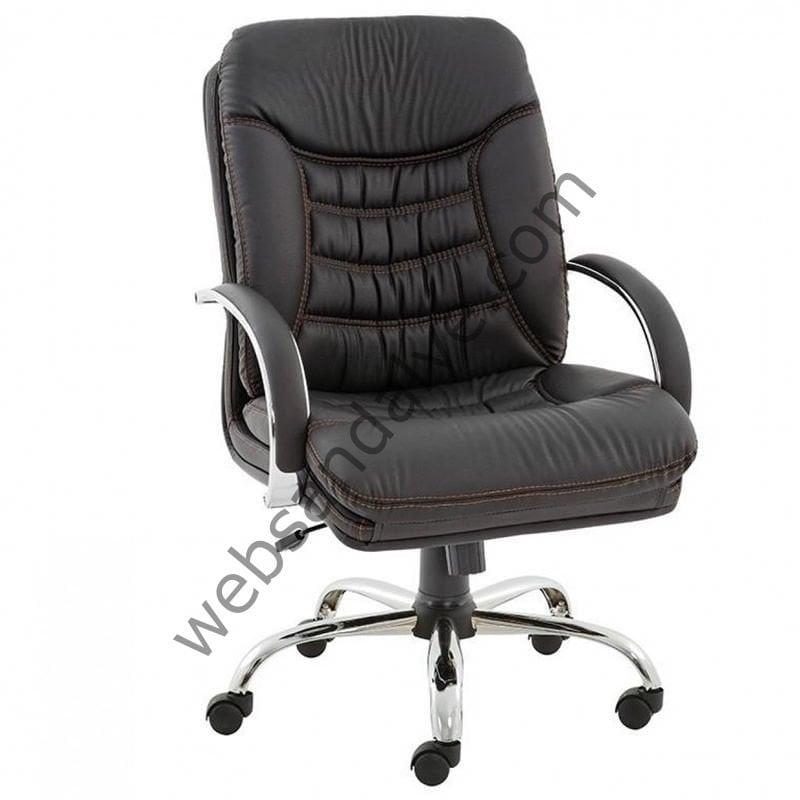 Flora Krom Ayaklı Çalışma Koltuğu