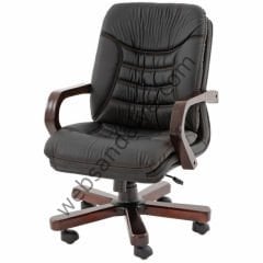 Flora Ahşap Detaylı Çalışma Koltuğu