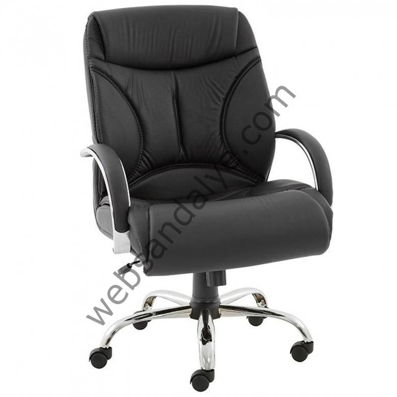 Bunt Kısa Çalışma Koltuğu Krom Detaylı