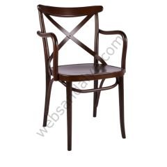 Boss Thonet Ahşap Sandalye Ceviz Ceviz