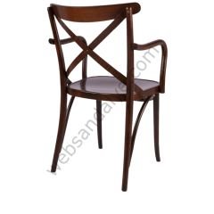 Boss Thonet Ahşap Sandalye Ceviz Ceviz