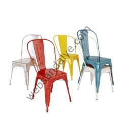 Amelia Turuncu Tolix Sandalye