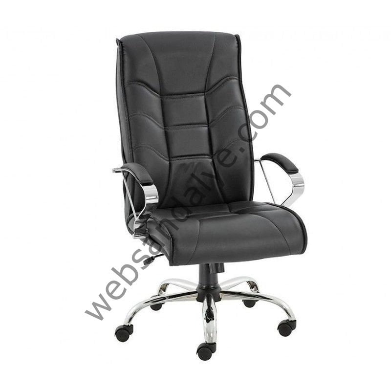 Elegance Krom Ayaklı Müdür Koltuğu