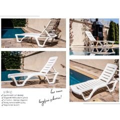 Vento Ayarlanabilir Şezlong