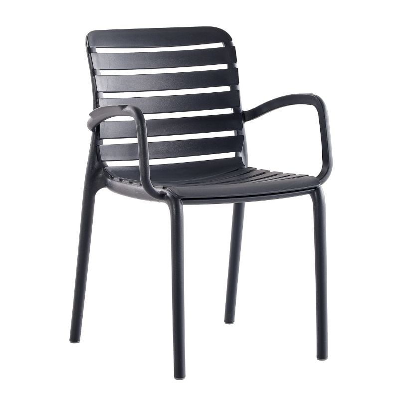 Parma Kollu PP Plastik Sandalye