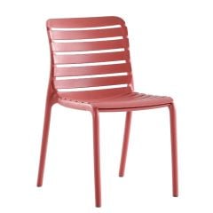 Parma Kolsuz PP Plastik Sandalye Marsala