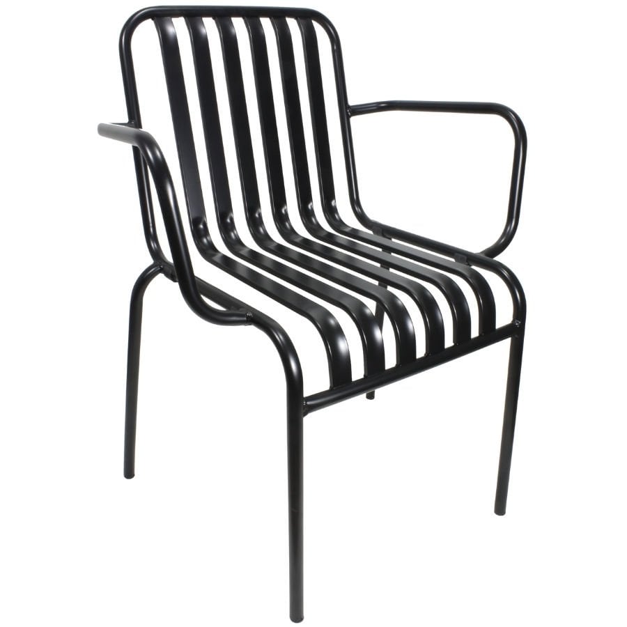 Rivetto Kollu Metal Sandalye