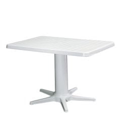 Pella Plastik Masa Beyaz 60x85