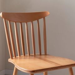 Belka Ahşap Bar Sandalyesi