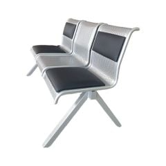 Arena Metal Kolsuz Üçlü Bekleme Koltuğu