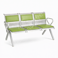 Arena Metal Üçlü Bekleme Koltuğu