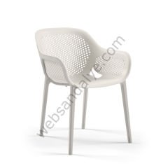 Margos Plastik Sandalye Açık Gri-S / Açık Gri-B