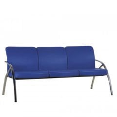 Arcolux Üçlü Bekleme Koltuğu Mavi