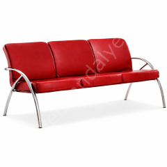 Arcolux Üçlü Bekleme Koltuğu Mavi