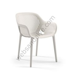 Margos Plastik Sandalye Koyu Gri-S / Koyu Gri-B