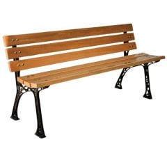 Castora Ahşap Döküm Ayaklı Bahçe Bankı