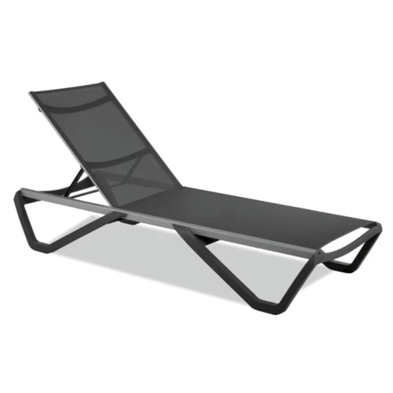 Monza Alüminyum Kolçaksız Şezlong