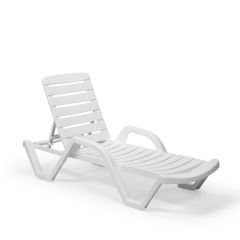 Vento Kolçaklı Ayarlanabilir Şezlong