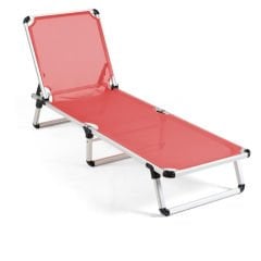 SunPort Alüminyum Portatif Katlanır Şezlong 002