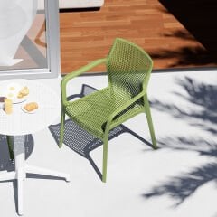 Brezza PP Kollu Plastik Sandalye