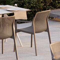 Brezza PP Kollu Plastik Sandalye