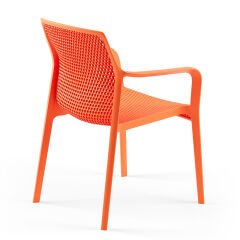 Brezza PP Kollu Plastik Sandalye Turuncu
