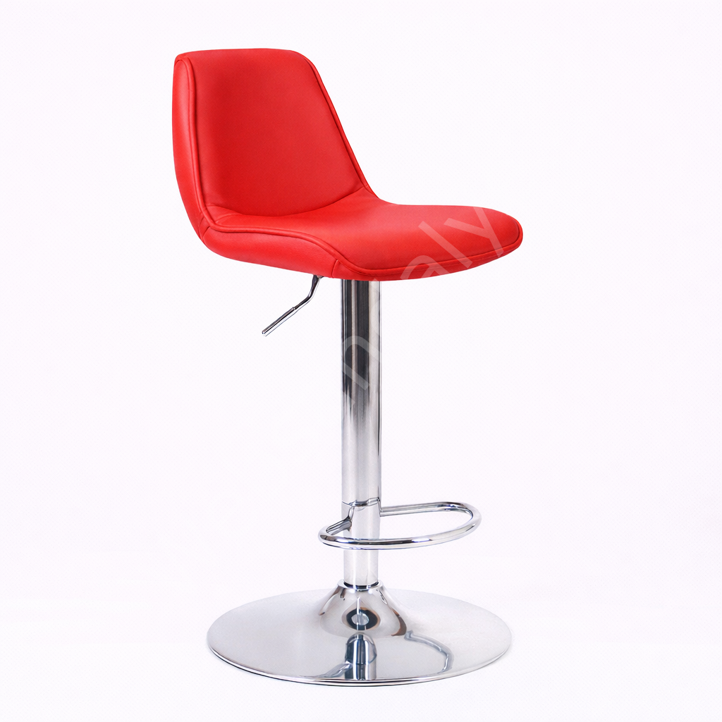 Candy Modern Bar Sandalyesi Kırmızı