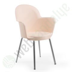 Lowell Bar Sandalyesi 75 cm Krem