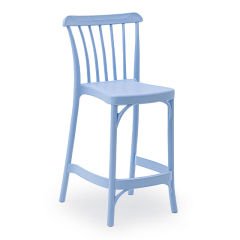 Lowell Bar Sandalyesi 65 cm Açık Mavi