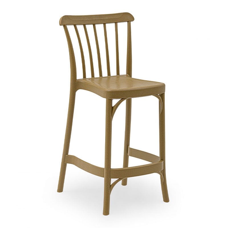 Lowell Bar Sandalyesi 65 cm Ahşap