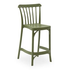 Lowell Bar Sandalyesi 65 cm F.Yeşil
