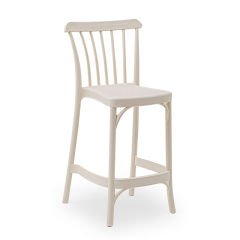 Lowell Bar Sandalyesi 65 cm Krem
