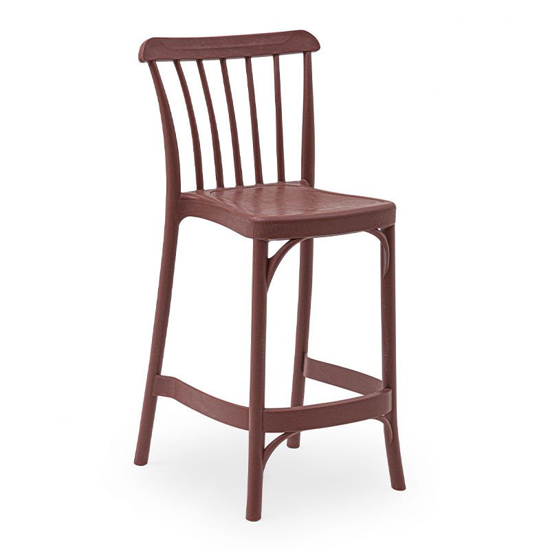 Lowell Bar Sandalyesi 65 cm Kremit