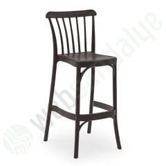 Lowell Bar Sandalyesi 75 cm Wenge