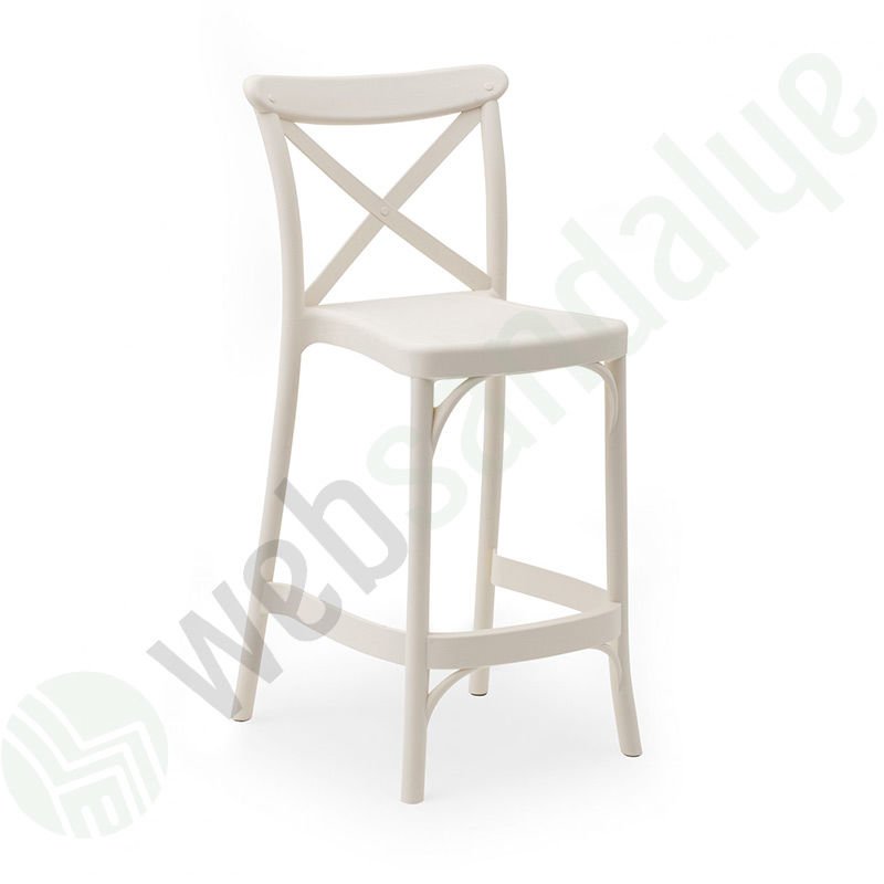 75 Cm Soul Bar Sandalyesi Krem