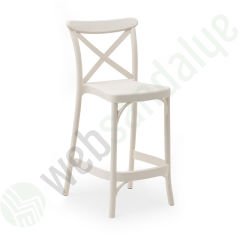 75 Cm Soul Bar Sandalyesi Krem