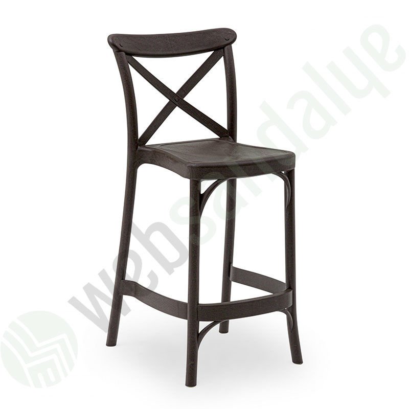 75 Cm Soul Bar Sandalyesi Wenge