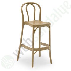 75 cm Moses Bar Sandalyesi Ahşap