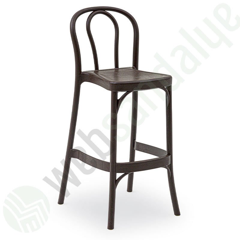 75 cm Moses Bar Sandalyesi Wenge