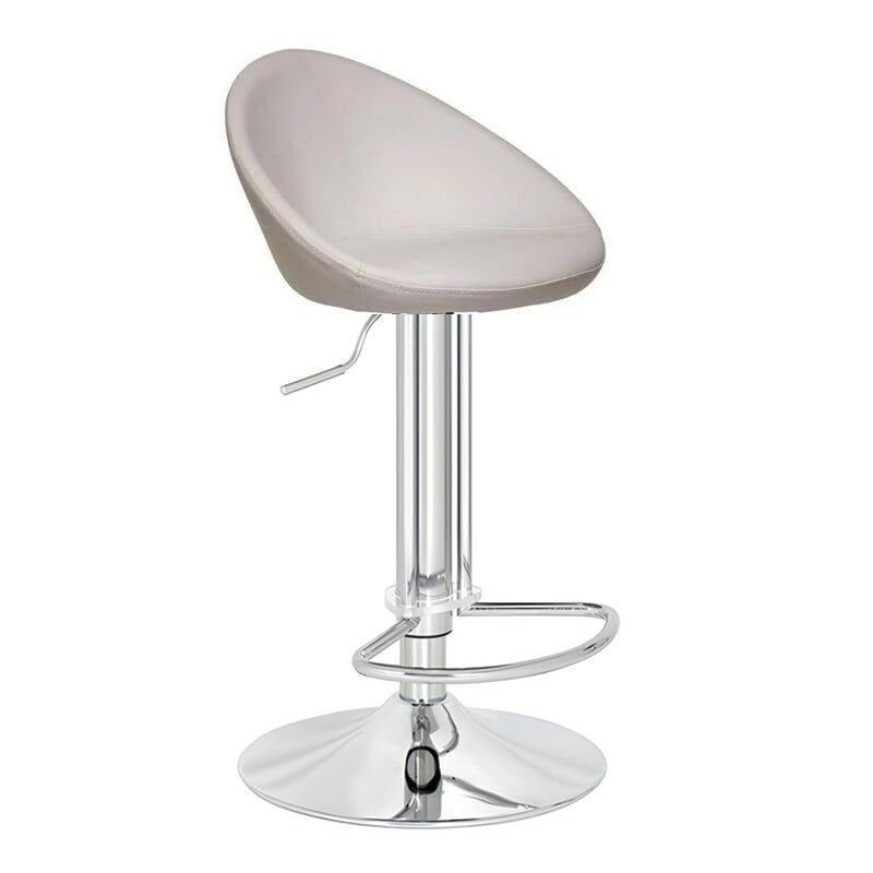 Laria Tepsi Ayaklı Bar Sandalyesi Beyaz