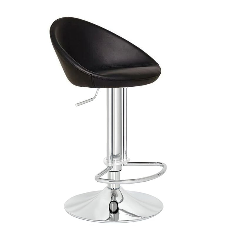 Laria Tepsi Ayaklı Bar Sandalyesi Siyah