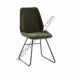 Koliv Haki Boyalı Ayaklı Misafir Koltuğu