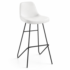 Mini Candy Boyalı Metal Ayaklı Bar Sandalyesi