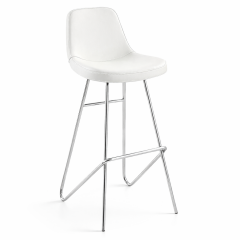 Mini Candy Krom Ayaklı Bar Sandalyesi