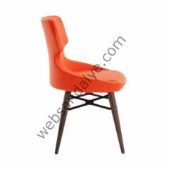 Royo Turuncu Ahşap Sandalye