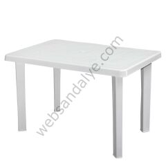 Alabama Plastik Masa 70×110 Beyaz